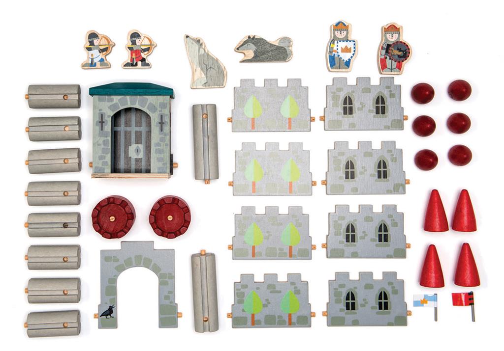 Set de jouets en bois Animaux de la Ferme Tender Leaf Toys - Dröm