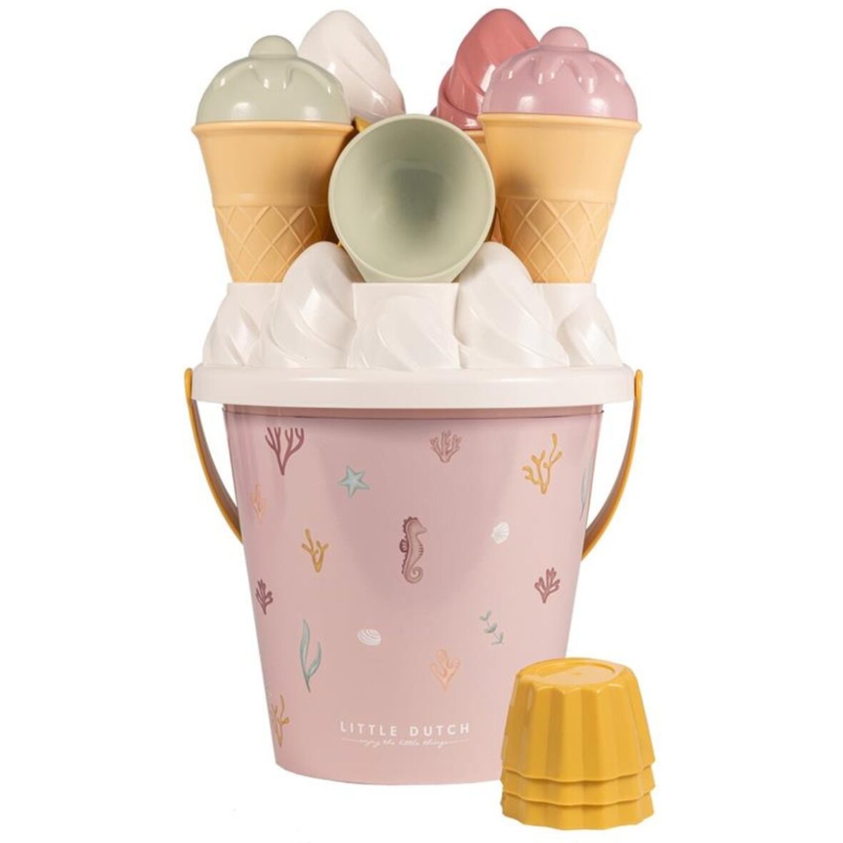 Set de plage Glaces Ocean Dreams Pink Little Dutch