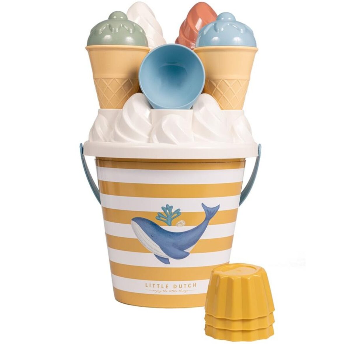 Set de plage Glaces Ocean Dreams Blue Little Dutch