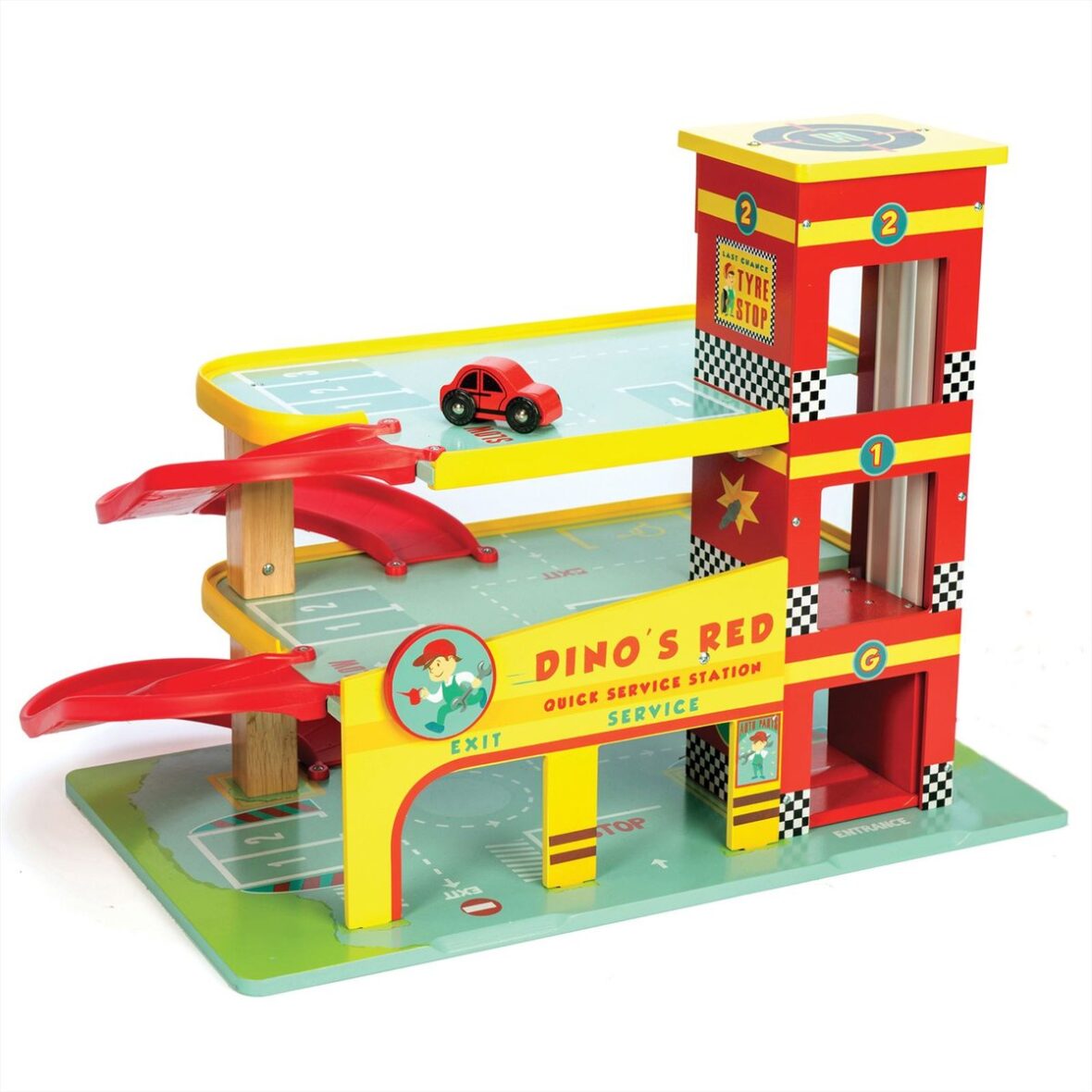 Le garage de Dino- Le Toy Van