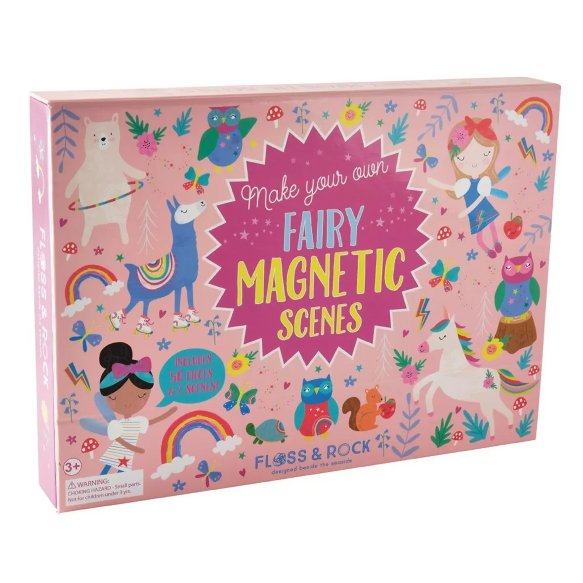 Scènes de jeu magnétiques Rainbow Fairy – Floss&Rock